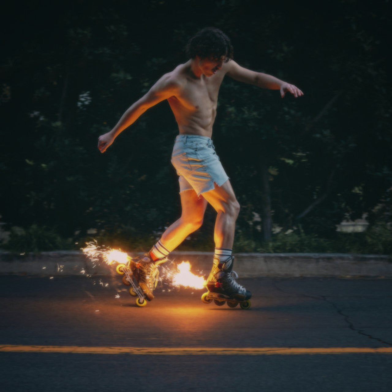 Fireworks & Rollerblades (Clear Vinyl)