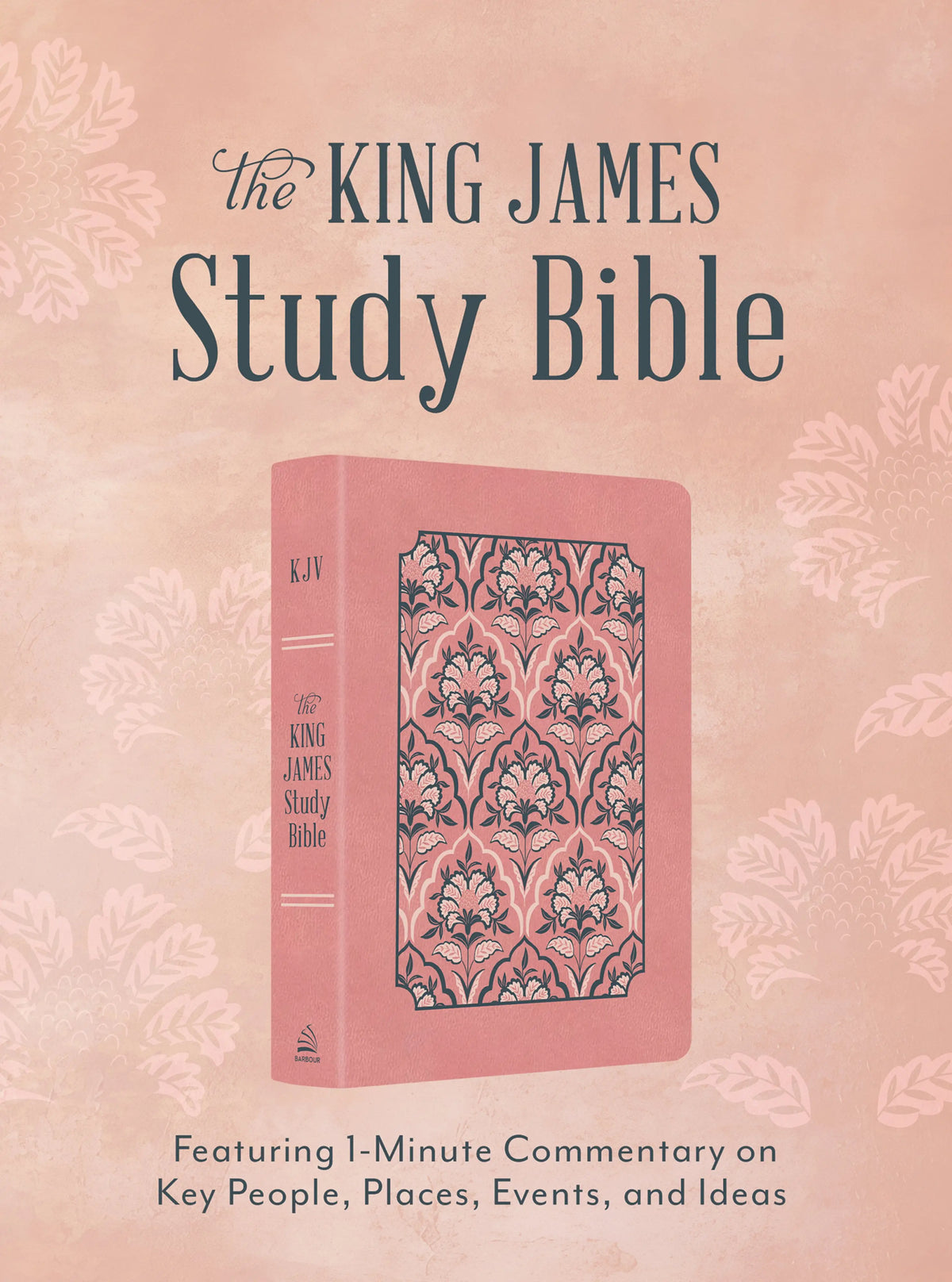 King James Study Bible (Pink)