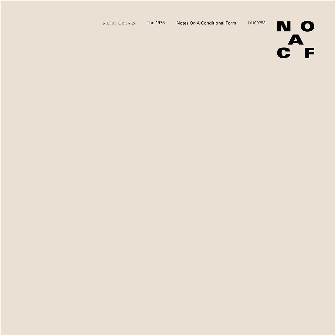 Notes On A Conditional Form (Clear Vinyl)