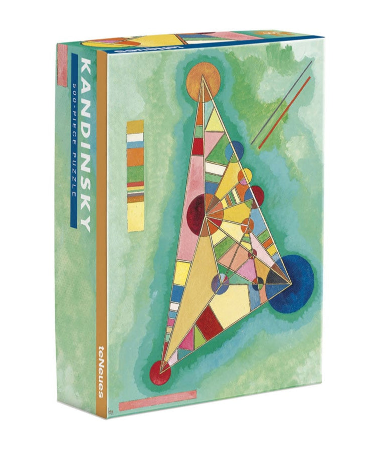Kandinsky: Variegation in the Triangle (500-Piece Puzzle)