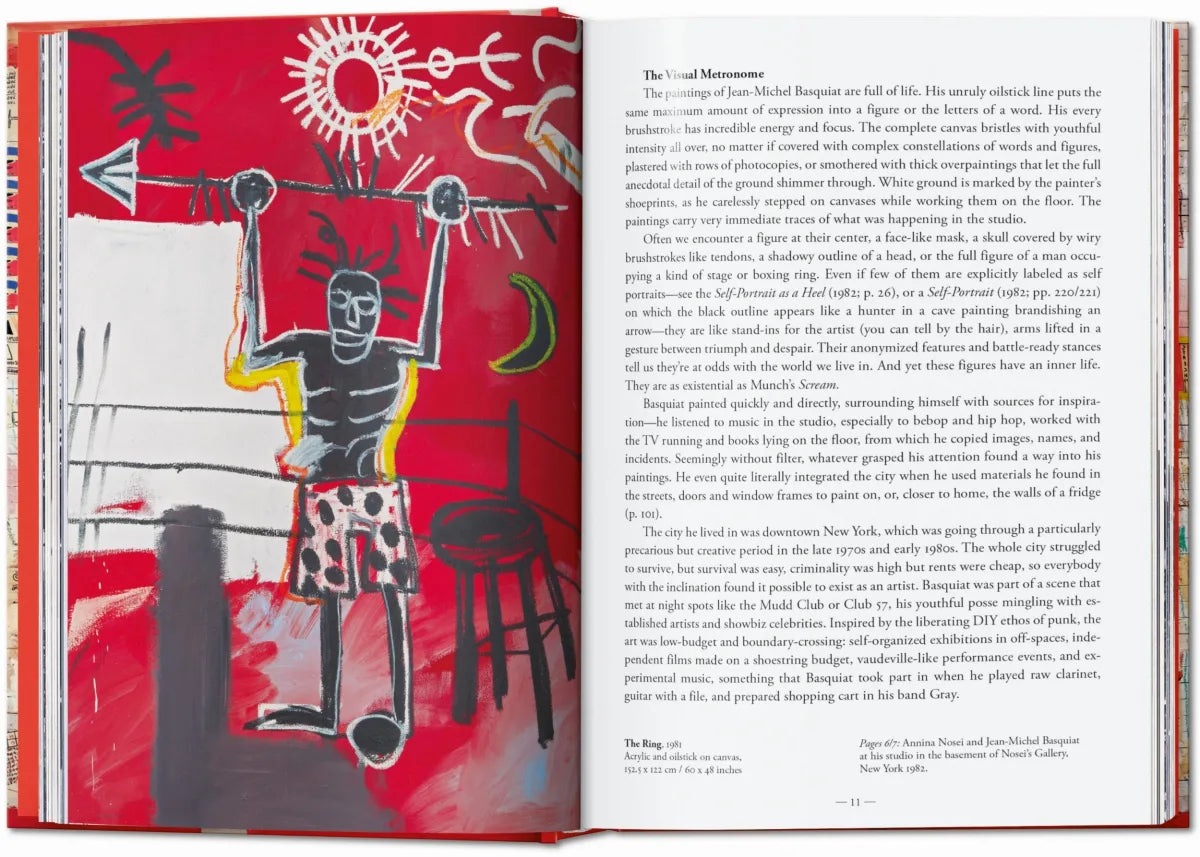 Jean-Michel Basquiat Buch – 40th Edition TASCHEN, Kompaktausgabe Mit Kunstwerken & Biografie