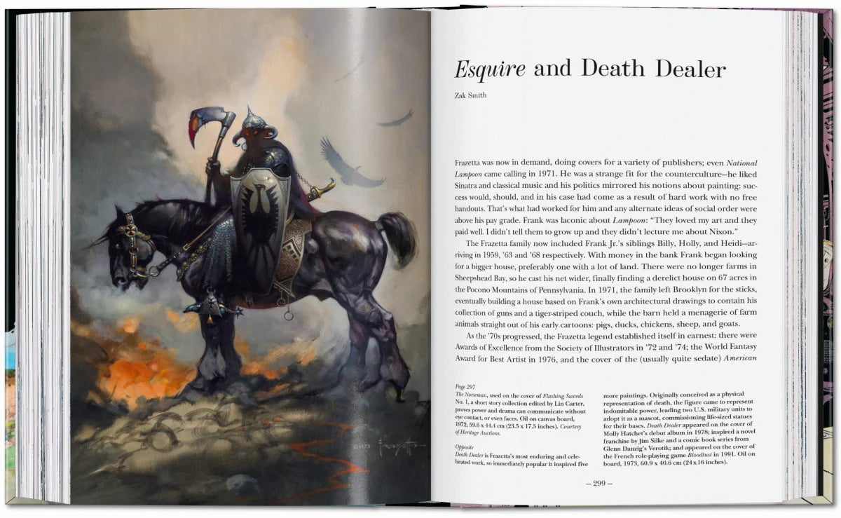 The Fantastic Worlds of Frank Frazetta: 45th Ed.