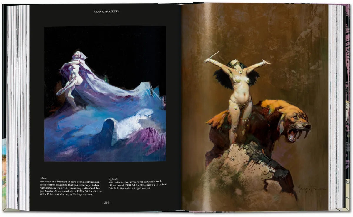 The Fantastic Worlds of Frank Frazetta: 45th Ed.