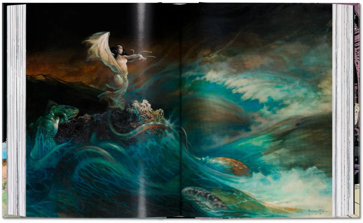The Fantastic Worlds of Frank Frazetta: 45th Ed.