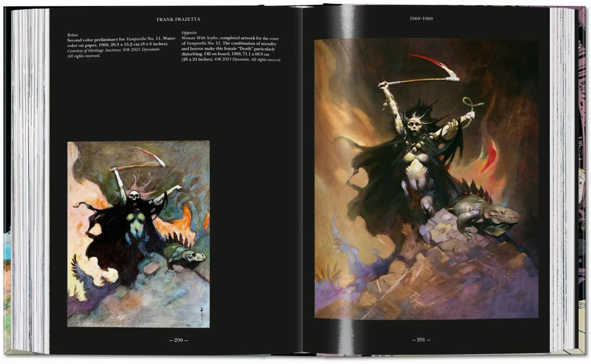 The Fantastic Worlds of Frank Frazetta: 45th Ed.