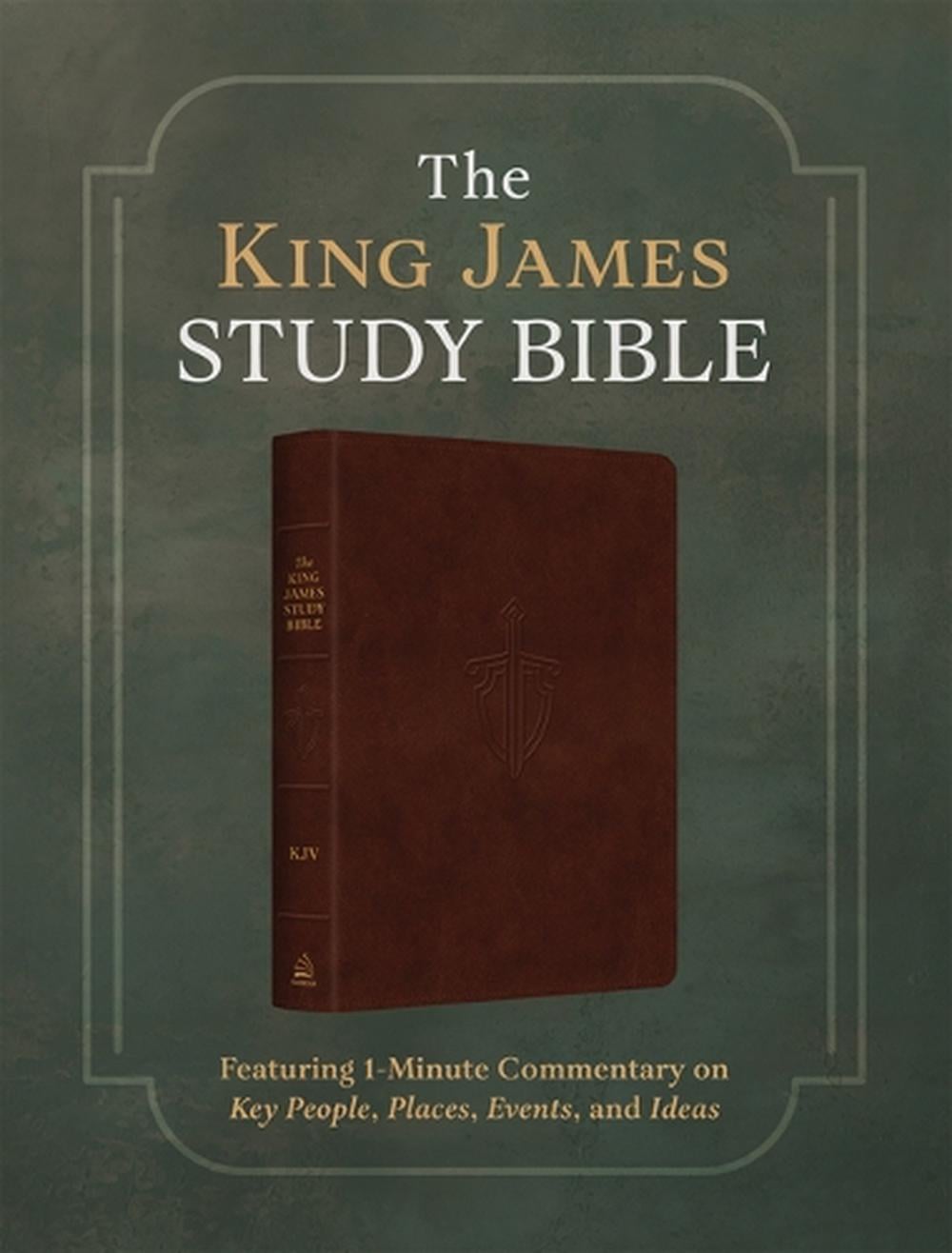 King James Study Bible (Brown)