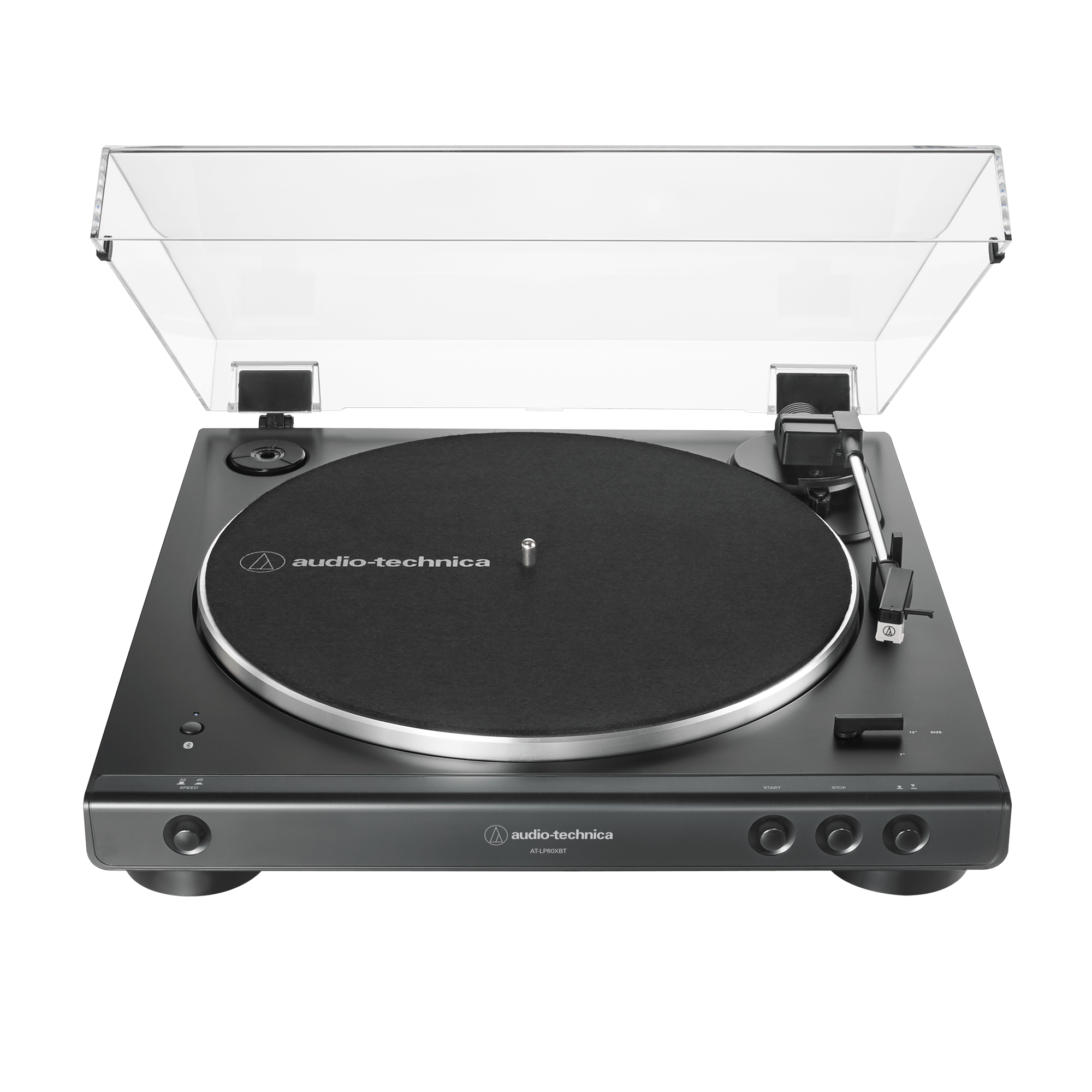 Audio-Technica AT-LP70XBT Bluetooth Turntable: Black & Silver