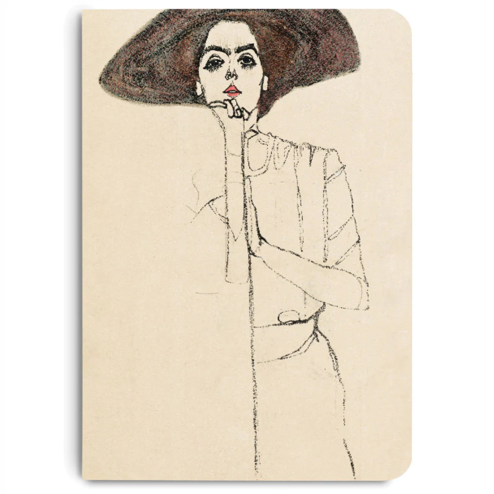 MEMMO A5 Notebook (Portrait of a Woman)