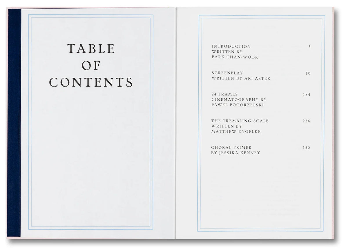Midsommer Screenplay Book