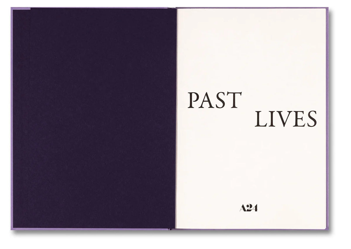 Past Lives Screenplay Book