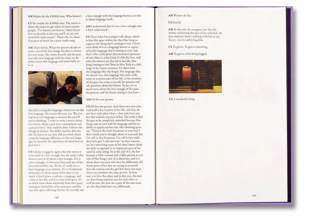 Past Lives Screenplay Book
