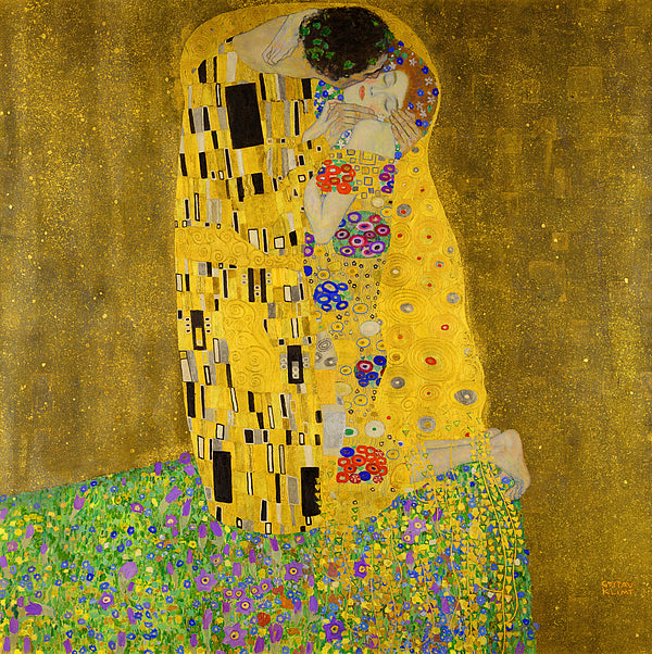 Gustav Klimt, The Kiss 1000 Piece Jigsaw Puzzle